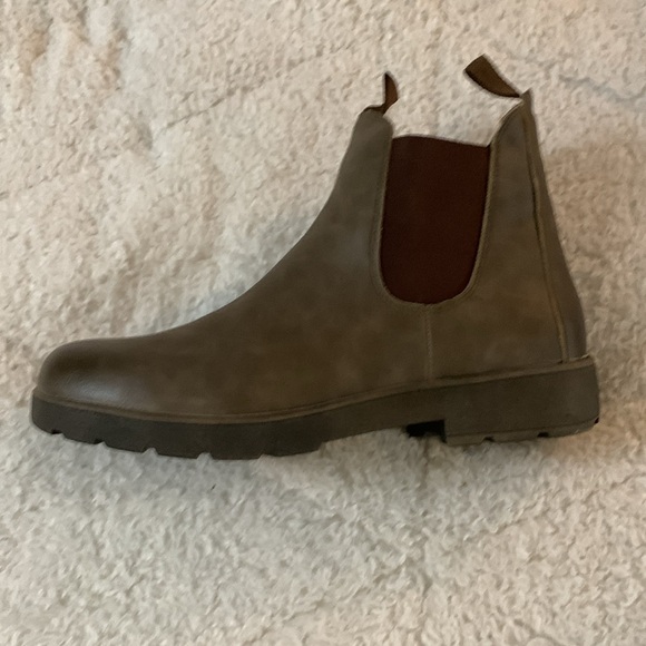 Sun + Stone Men’s brown fashion boots. New in box. Size 12. - Picture 2 of 8